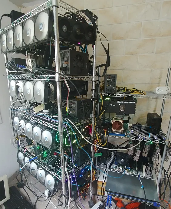 40× RTX 5070 Ti: the rig behind AgentVUE