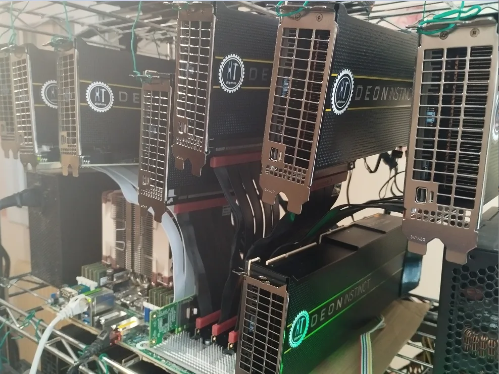 My first local AI rig: 8 GPUs, 256 GB of VRAM, $880